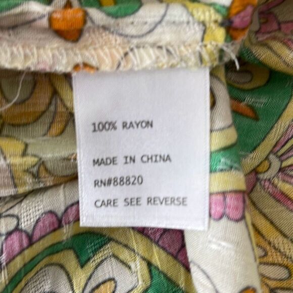 Haute Hippie Womens Floral Paisley Hi-Low Boho Wrap Maxi Skirt Multi Small NWT - Picture 7 of 9